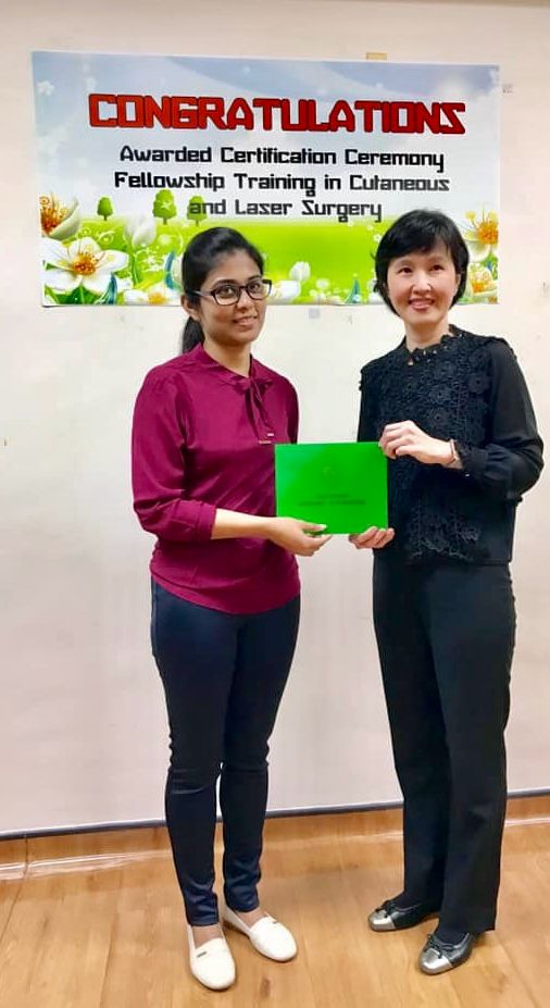 International professional certificate presentation